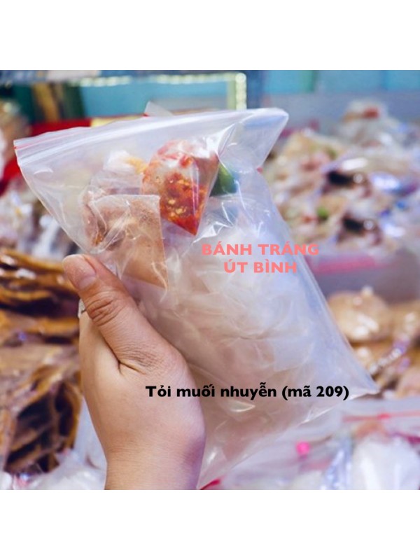 Bánh Tráng Tỏi Muối Nhuyễn mã 209